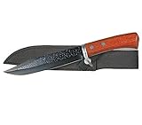 LINDER Mountie Jagdmesser Klingenlänge 17,6, Länge Gesamt cm: 29,1 Gürtelmesser, Mehrfarbig, 29.1 cm