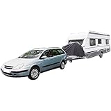 Cartrend 10164 Caravan Fahrradschutzhülle Deichselmontage 1 Stk. Fahrradschutz Fahrradhülle Camping Campingzubehör Wohnwagen Wohnmobil