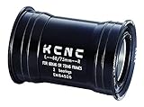 KCNC PF30 Adapter für SRAM, BSA 68/73 mm schwarz 2021 Innenlager
