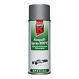 Auto-K KWASNY 233 098 Special Auspuff-Spray Silber 800°C Lackspray 400ml