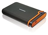 Transcend StoreJet 640 GB externe Festplatte (6,35 cm (2.5 Zoll), SATA) grau