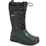 DEMAR Thermostiefel Jagdstiefel mit WOLLE gefüttert HUNTER PRO, Grün, 45 EU