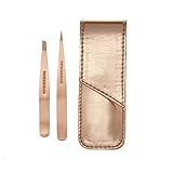 Tweezerman Rose Gold Petite Pinzetten-Set, Roségold, 45 g