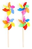 Legler Windrad Doppel, mehrfarbig, 2-er Pack