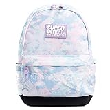 Superdry Damen Repeat Series Montana Rucksack Weiß (Tie Dye)
