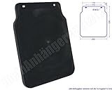 Schmutzfänger Spritzschutz f. Kotflügel Schutzblech 200x230mm Spritzschutzlappen