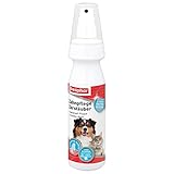 beaphar Zahnpflege Zerstäuber für Hunde & Katzen | Zur gründlichen Zahnreinigung | Zähneputzen ohne Bürste | Für Hunde & Katzen | 150 ml