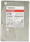 Toshiba P300 2 TB Interne Festplatte (8,9 cm (3,5 Zoll), SATA) schwarz