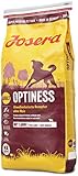 JOSERA Optiness (1 x 15 kg) | Hundefutter mit eiweißreduzierter Rezeptur ohne Mais | Super Premium Trockenfutter für ausgewachsene Hunde | 1er Pack