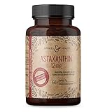Astaxanthin 12 mg Depot Softgel Kapseln mit Oxidationsschutz - 4 Monatsvorrat - 60 Gel Caps - Mit Vitamin E - inkl. Nachweisanalyse in den Produktbildern