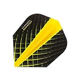 Harrows Quantum Dartpfeile 3D-Effekt – 100 Mikron – Standardform – Gelb – 5 Sets (15 Stück)
