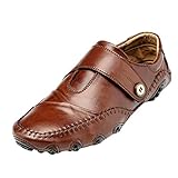 HEETEY High-Top Casual VelvetShoes für Herren High-Top Outdoor Casual Ultra-LightShoes für Herren Retro Männer Casual Single Schuhe atmungsaktiv Casual Overalls Lederschuhe Freizeitschuhe