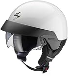Scorpion, Klapphelm mit abnehmbarem Helmeinstieg und externem Visier. 63 Bianco