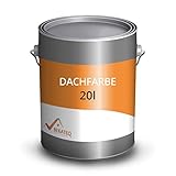 BEKATEQ Dachfarbe Ziegel Beton BE-510-20l Schwarz