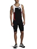 Pearl Izumi Herren Elite Inrcool Tri-Anzug, Herren, Black/True Red, Medium