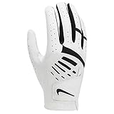 Nike Unisex – Erwachsene WMNS Dura Feel IX Rh Gg Handschuhe, Pearl White/Black/Black, S