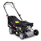BRAST Benzin Rasenmäher Radantrieb 3,0kW (4,1PS) 41cm Schnittbreite 40L Fangkorb Stahlgehäuse 144ccm TÜV