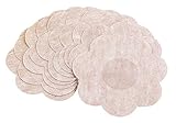 Losuya 20 Paar Damen Runde geformte Einweg Nipple Covers Pad