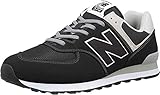 New Balance Herren 574v2-Core Sneaker, Schwarz (Black), 45 EU