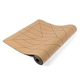 Lotuscrafts Yogamatte Cork - rutschfeste Sweat Proof Oberfläche - 100% Recycelbare Materialien - Yoga Matte aus Kork & TPE ideal für Hot Yoga- Hohe Bodenhaftung & Sehr Leicht [183 x 66 x 0,5 cm]