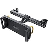 Tablet Halterung Auto, Lamicall Tablet Kopfstützenhalter - Universal KFZ Halter für 2020 iPad Pro 9.7, 10.5, 12.9, iPad Air Mini 2 3 4, Switch, Tab, Smartphone und Tablet mit 4.7-13 Zoll - Schwarz