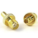 Aigital Antenne Adapter TS9 Male Plug to SMA Female Modem Gold Plated RF Coax Connector Adapter