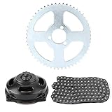 Motorradkettensatz, Antriebssystem T8F Kette & 6T Getriebe & Kettenradsatz für Mini Motorrad 47ccm 49ccm