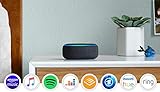 Echo Dot (3. Gen.) Intelligenter Lautsprecher mit Alexa, Anthrazit Stoff