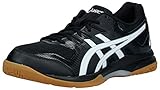 ASICS Herren 1071A030-001_43,5 Volleyball Shoe, Black, 43.5 EU