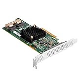 SilverStone SST-ECS04 - PCI-E Erweiterungskarte auf Serverniveau Gen 3.0 x8, 8x SAS / SATA (6Gb/s) Ports mit LSISAS2308 Controller, unterstützt RAID 0,1,1E,10, low-profile geeignet