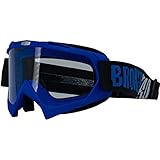 Broken Head MX-2 Goggle Blau - Motorrad-Brille Für Motocross, Enduro, Downhill, Offroad - Mit UV-Schutz