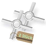 CHILO ® Gasherd Aufsatz 13cm – super Stabil - Gaskocher Aufsatz Campingkocher Gasherdkreuz Topfträger Universal für Gasherd und Campingkocher Untersetzer Topf Verkleinerung Reduzierstern