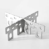 ACHICOO Outdoor Campingkocher Stehen Edelstahl Alkohol Herd Stehen Rack Spiritusbrenner Basis Unterstützung Rack Kreuzständer Titan Topf Halterung
