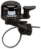 Cateye Oh-1100 Fee Band Bell Fahrradklingel, schwarz, one Size