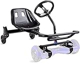 Bluewheel Sitz-Scooter HK400 | Sitz Erweiterung für 6,5 – 10“ Self Balance Scooter | Hover E-Kart, Elektro Go-Kart, Lenker & Sitzaufsatz | Komfort Schalensitz & Umbausatz + 8fach Stahlrahmen anpassbar