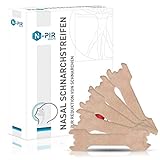 N-PIR Nasenpflaster hilft gegen Schnarchen - Antisnore Nasal Stripes als Anti Schnarch Mittel oder beim Sport - besser atmen und besser schlafen mit dem alternativen anti snoring device, 30 Stück