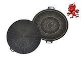 1 SET Aktivkohlefilter Filter Kohlefilter für Dunstabzugshaube Abzugshaube Haube Abzug Respekta CH 22035 IX