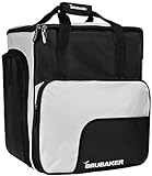 Brubaker Super Function Skischuhtasche mit Rucksackfunktion Schwarz/Silber