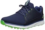 Skechers Mojo Herren Golfschuh wasserdicht, Blau (Marineblau/Limette), 44 EU