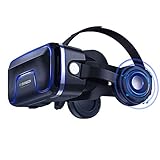VR Brille für 3D Filme Video Movie Game Brille VR Brille Kompatibel mit 4,5~6,3 Zoll Smartphones.
