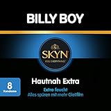 Billy Boy SKYN Hautnah Extra Kondome, latexfrei, extra feucht, 8er Pack mit zartem Duft