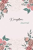 Kingston Notebook: Special Memorial Gift for Kingston Citizens, Travellers and Lovers, 100 Timeline Pages of High Quality, 6'x9', Premium Matte Finish