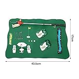 Luckyx Premium Golfset Golfspiel Kinderspiel Lernspiel Familienspiel Golfschläger Minigolf Spielzeug Golfset Golfspiel Kinder Eine Golf Puttingmatte Für Den Innen- Und Außenbereich