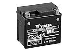 Motorrad Batterie YUASA YTX5L-BS, 12V/4AH (Maße: 114x71x106)