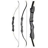 Set RAGIM Black LARP - 66 Zoll - 22 lbs - Recurvebogen