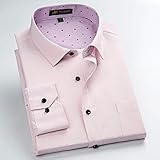 Hemd Hochwertige Formelle Business-Hemden Für Herren Für Männer Büro- / Arbeitskleidung Klassisches Design Bequeme Anti-Falten-Stoffe 4XL H5782150