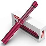 ELEHOT Lockenstab Haarglätter 2 in 1 mini 210℃ Tragbare einziehbare Keramik-Negativ-Ionen Glattes und gewelltes Haar