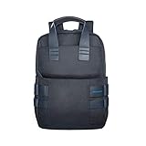 Tucano Super Rucksack für Notebook 14 Zoll oder MacBook 15,4 Zoll, dunkelblau