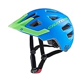 RennMaxe cratoni - Maxster Pro - Blue-Green matt - 46-51 cm - inkl Sicherheitsband - Kinder Jugendliche