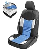 Walser Auto Sitzauflage, Autositzschoner Hunt, PKW Sitzschoner blau schwarz, atmungsaktiv 11666